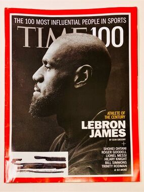 Time Magazine Jun 22, 2026 Lebron James & 100 Most Influential People In Sports